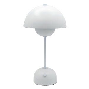 White Dome Touch Lamp – Rechargeable, Portable, Dimmable